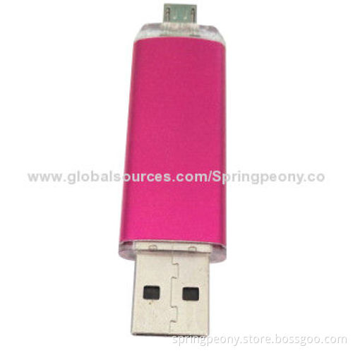 Smartphone OTG USB Flash Drive, OTG U Disk, Just Plug-and-play Function